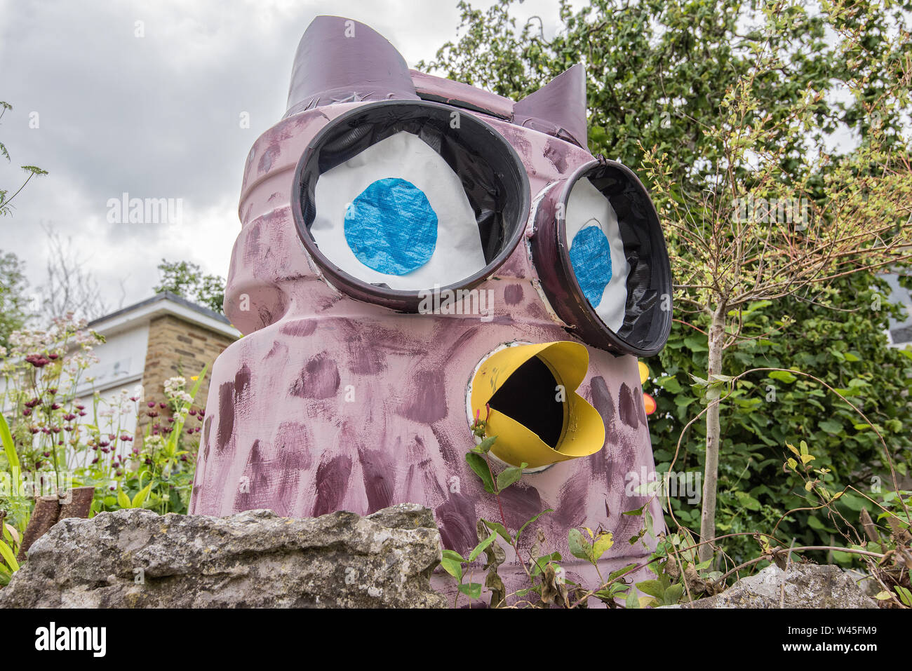 Festival 2019 Flowerpot régler Banque D'Images