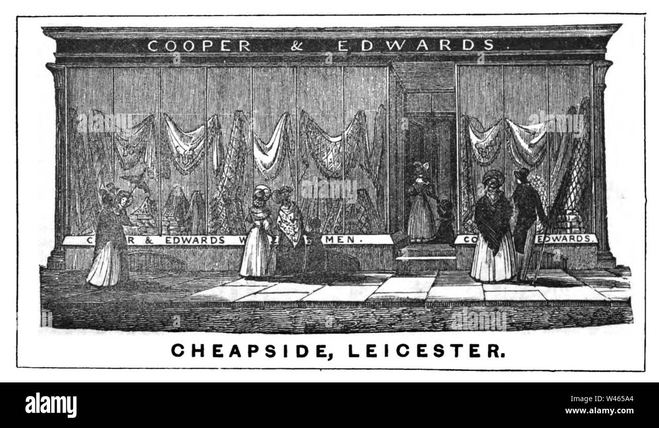Cooper & Edwards, Leicester 01. Banque D'Images