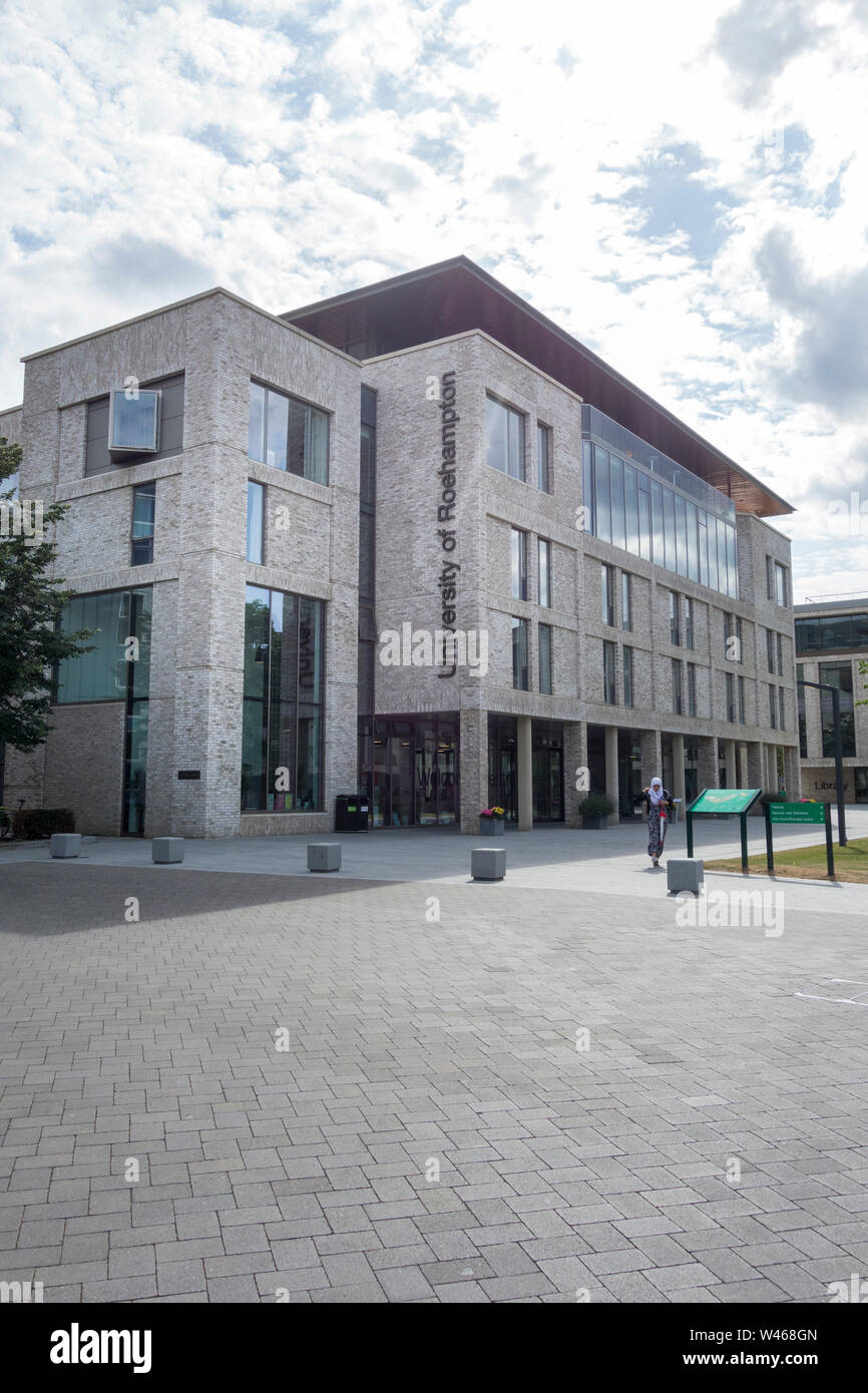 Bâtiments du campus de l'université de Roehampton, Londres, UK Banque D'Images
