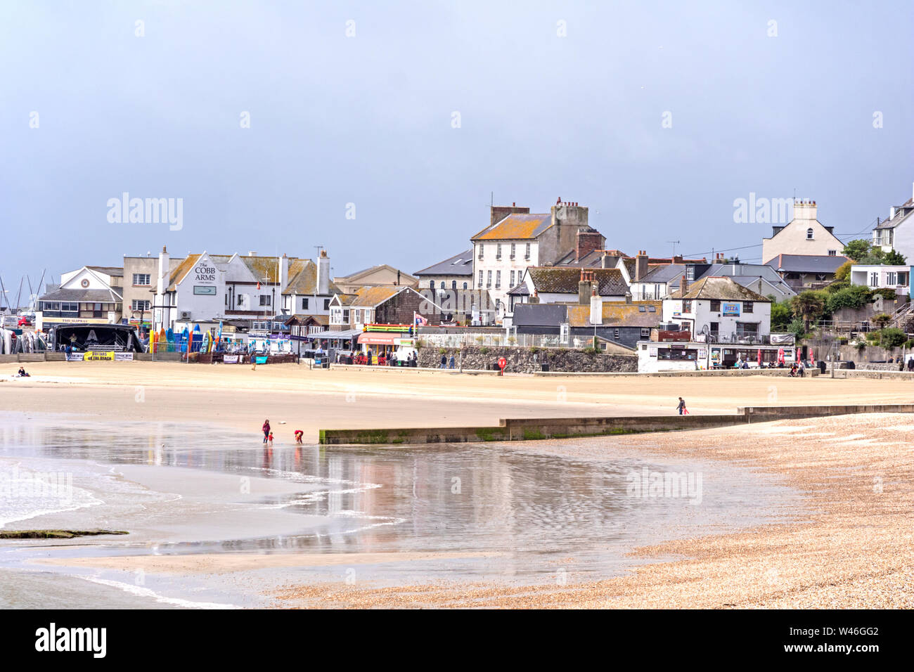 Lyme Regis sur la côte du Dorset, Angleterre, RU Banque D'Images