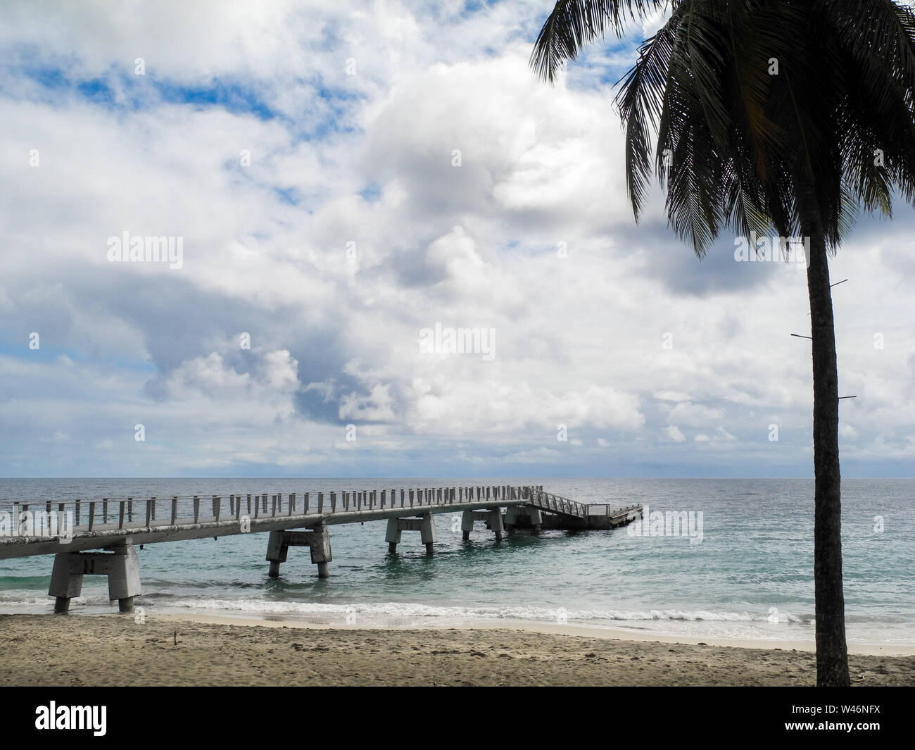 L'île de la Dominique dans la mer des Caraïbes Banque D'Images