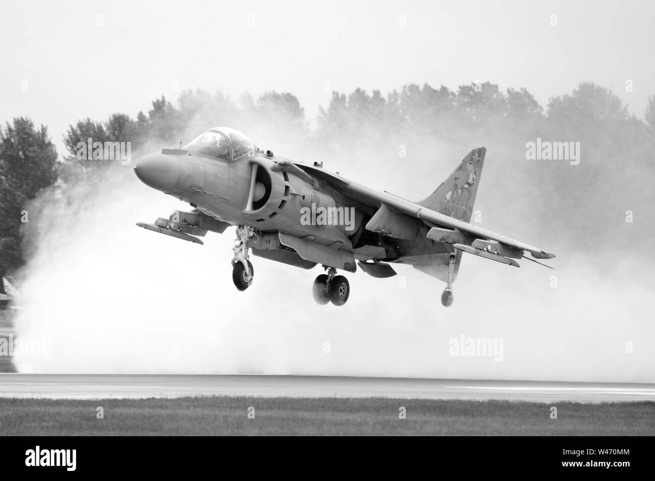 Hawker harrier jump jet Banque D'Images