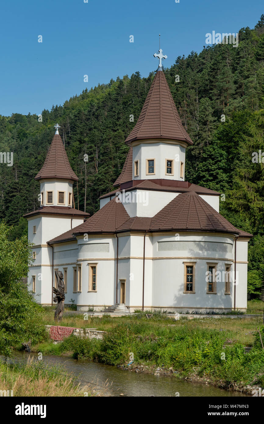 Église de la Transfiguration, Bran, Roumanie Banque D'Images