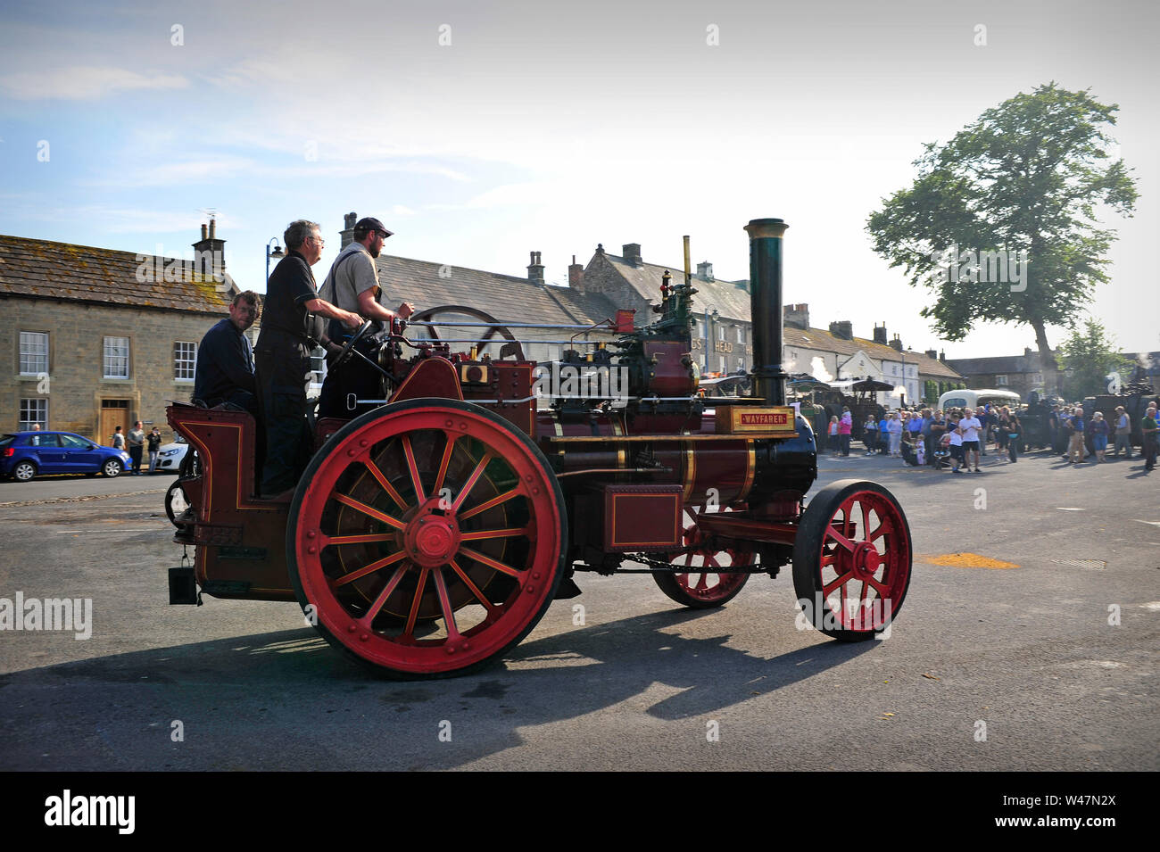 Rallye vapeur Masham North Yorkshire England UK Banque D'Images