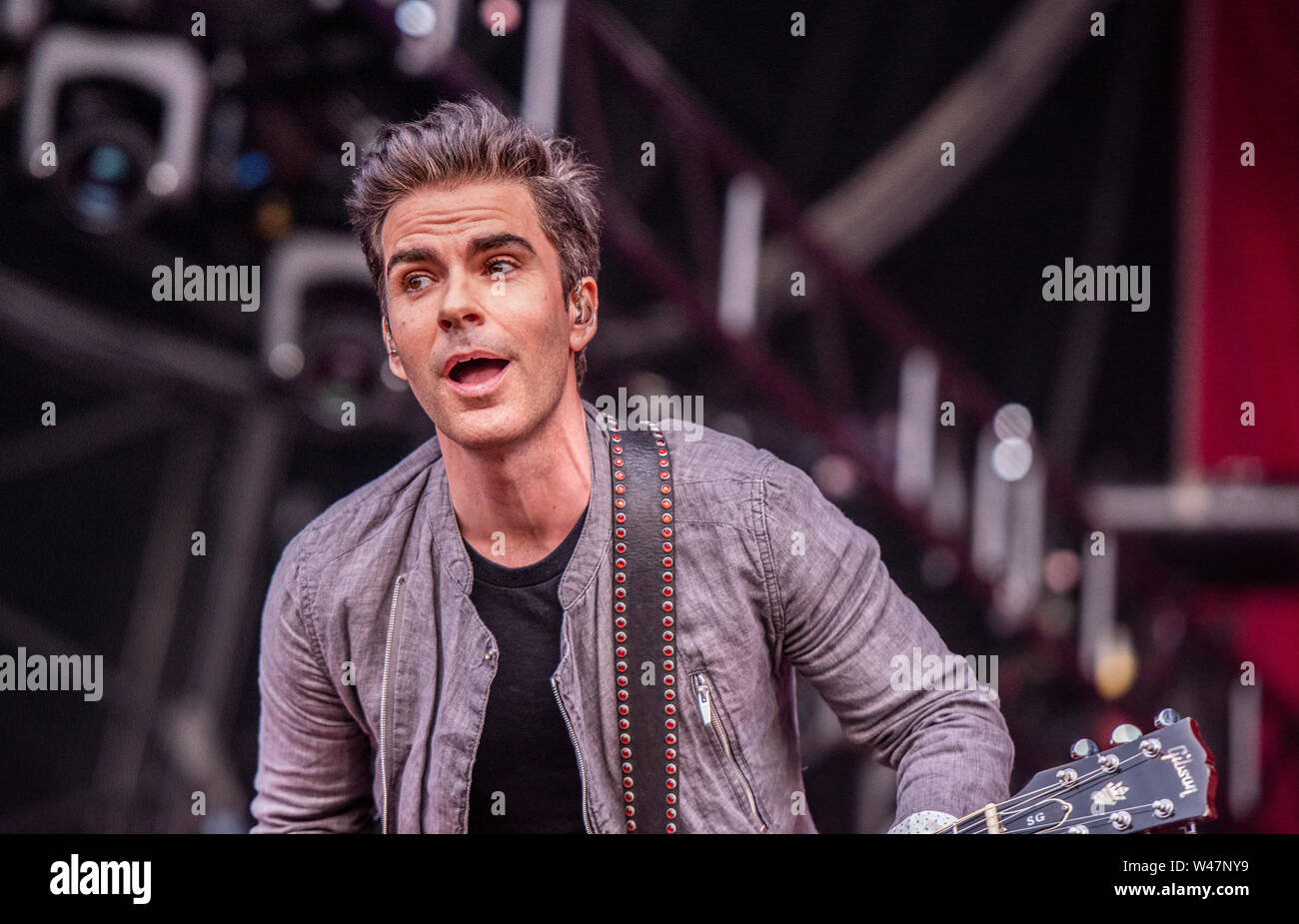 Kelly Jones, chanteur de Stereophonics, live à la latitude Festival, Henham Park, Suffolk, UK le 20 juillet 2019 Banque D'Images