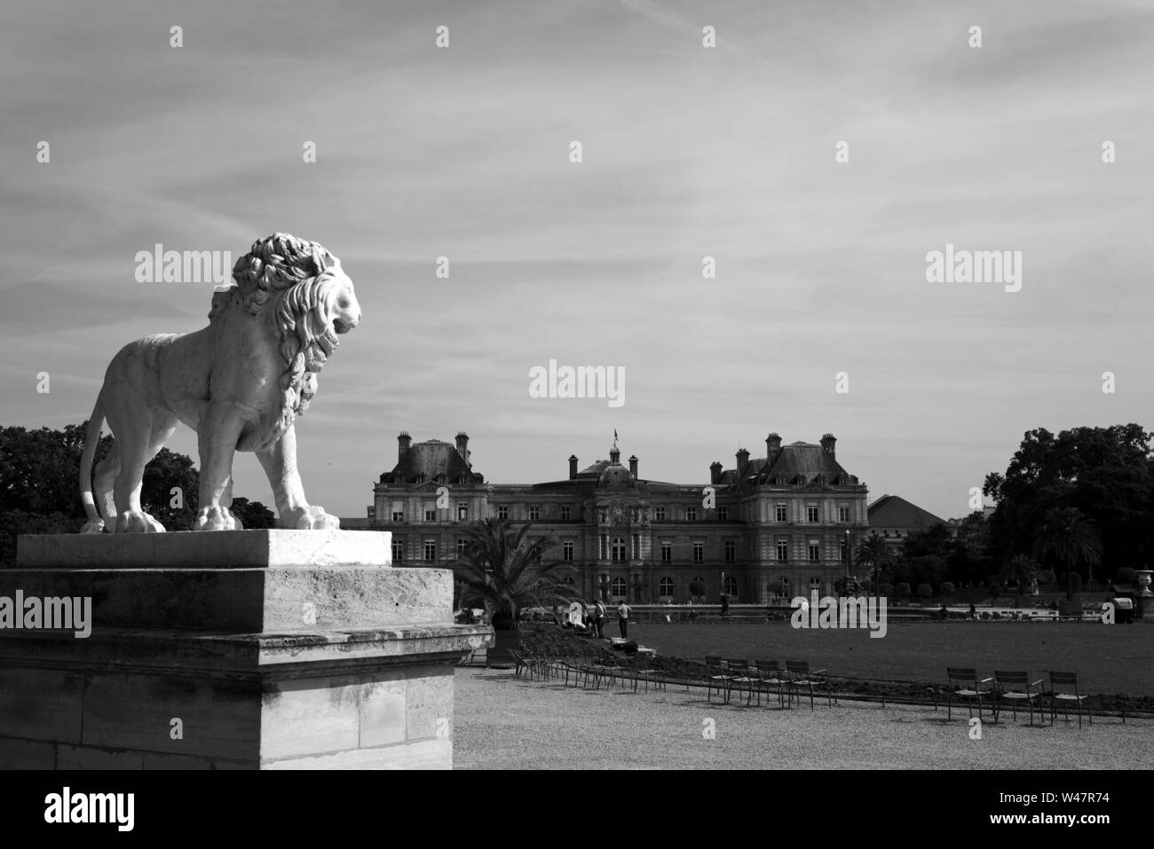 Jardin du Luxembourg Banque D'Images