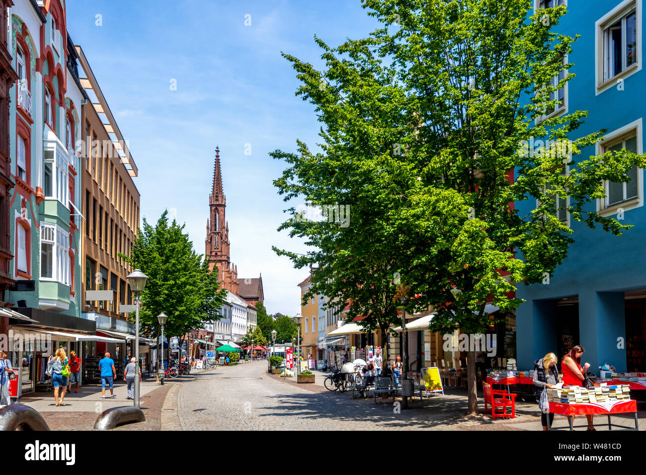 Ville historique d'Offenburg, Allemagne Banque D'Images