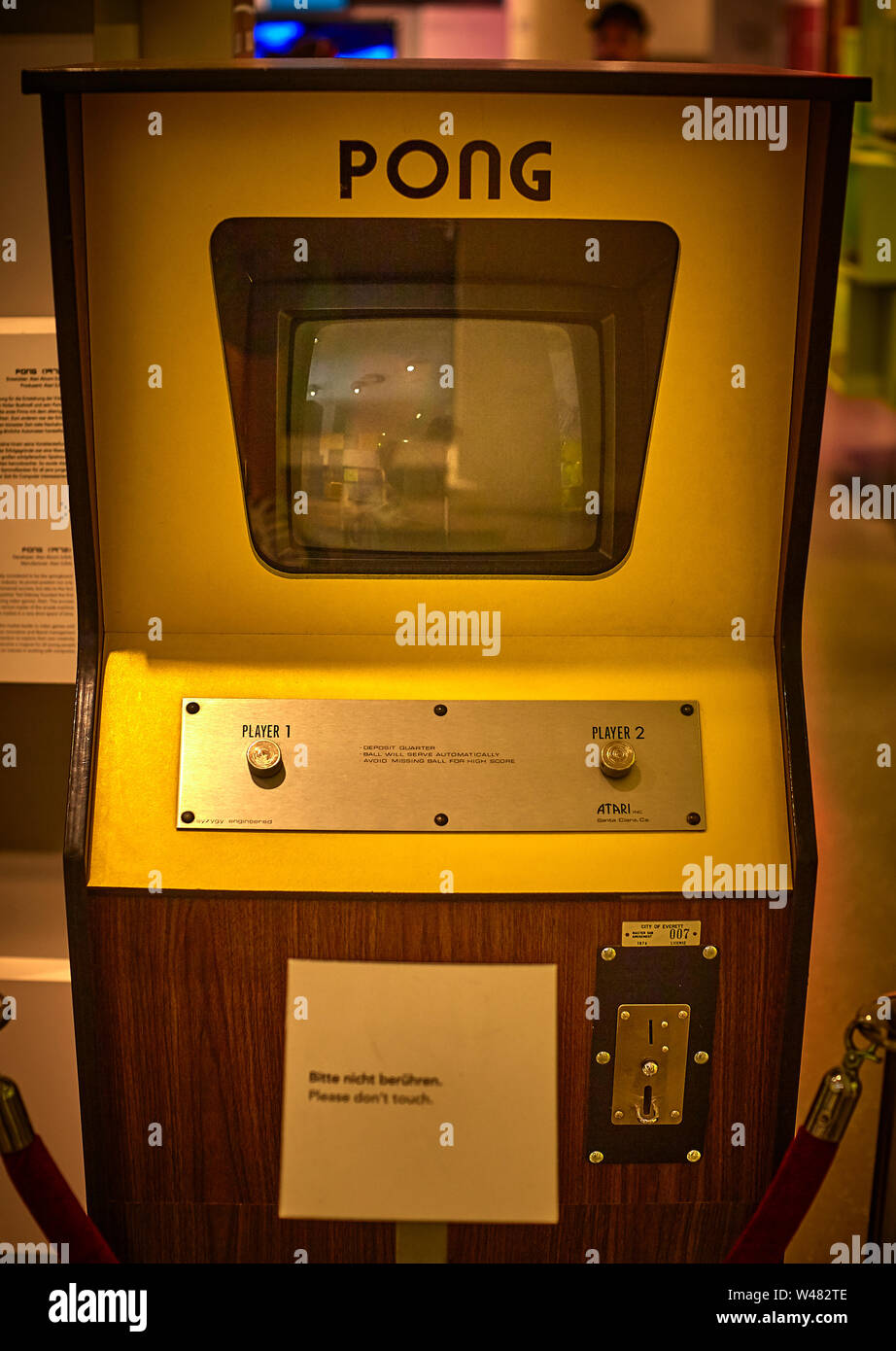 L'ordinateur est un Computerspielemuseum Museum de Berlin. Il a été fondé en 1997. Banque D'Images