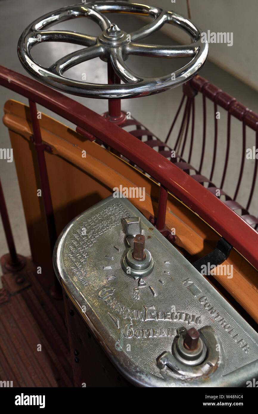 Les équipements de commande;carris le tramway électrique;Portugal Lisbonne; Banque D'Images