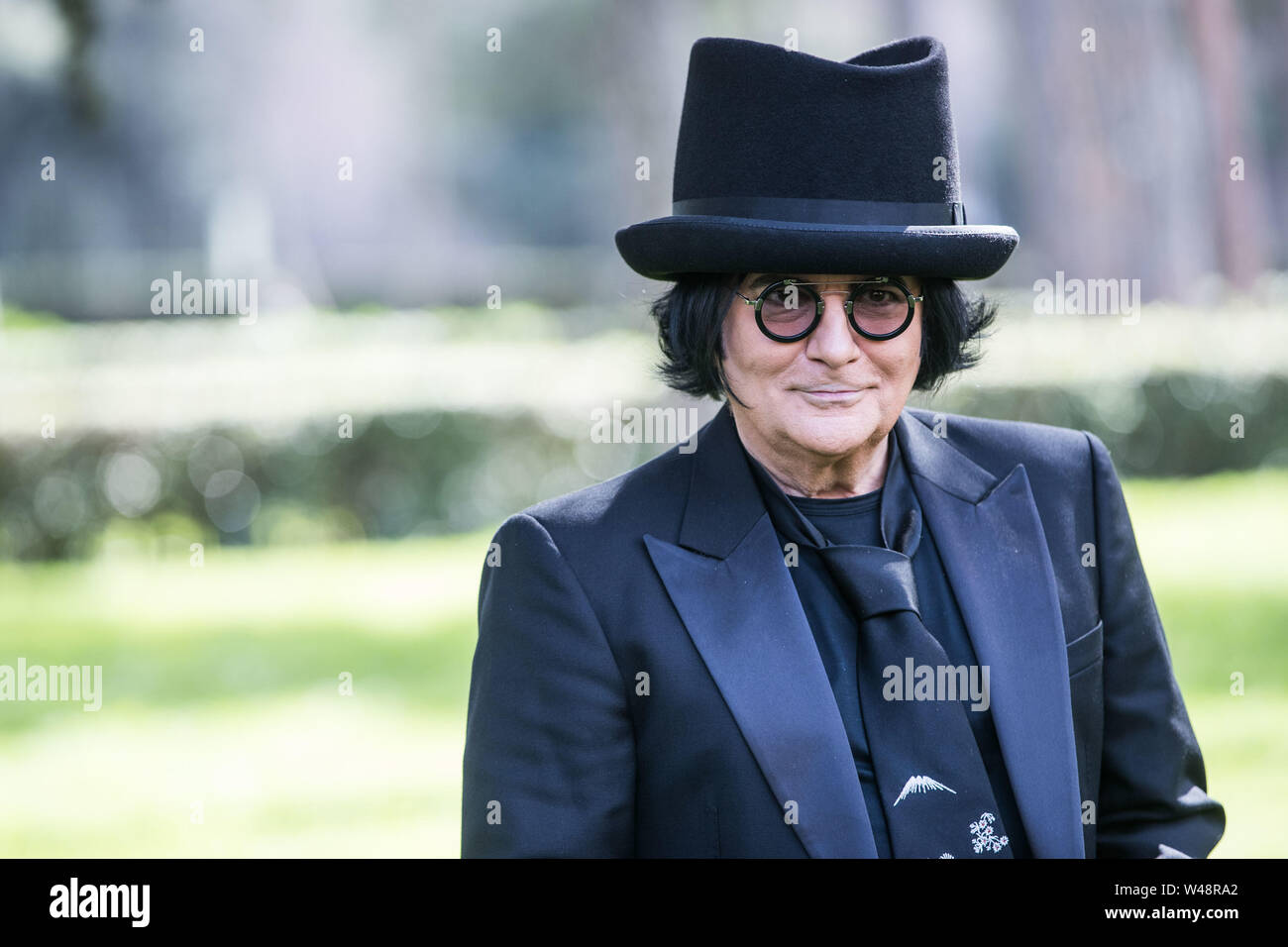 Roma - Renato Zero alla presentazione di 'Zerovskij - Solo per amore' alla Casa del Cinema une Villa Borghese. Nella Foto, Renato Zero Banque D'Images