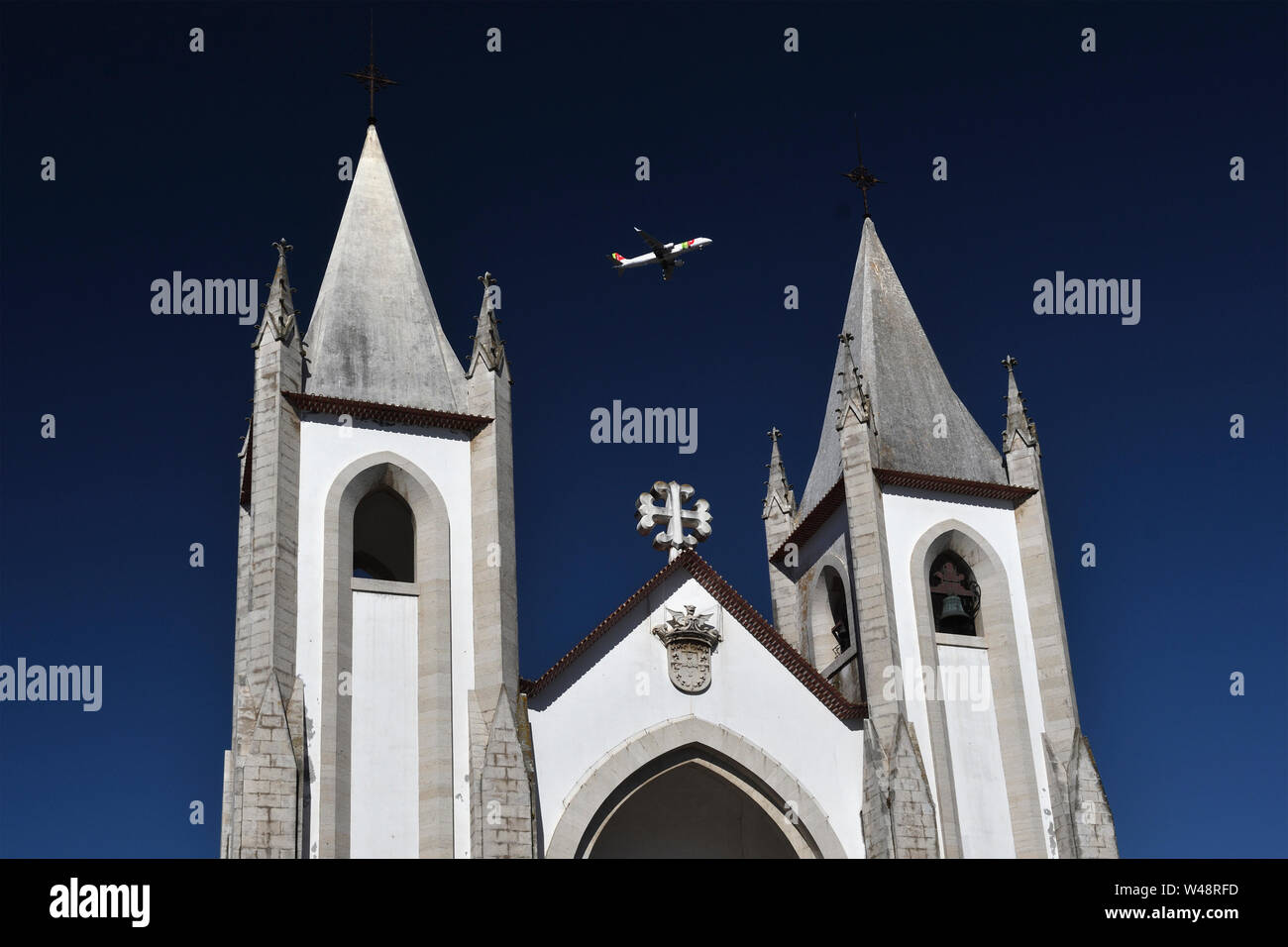 Igreja do Santo condestavel;Portugal Lisbonne; Banque D'Images