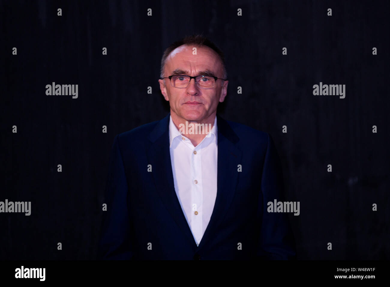 Roma - Danny Boyle s'occupe au premier ministre italien de 'T2 - Trainspotting 2' à Rome Banque D'Images