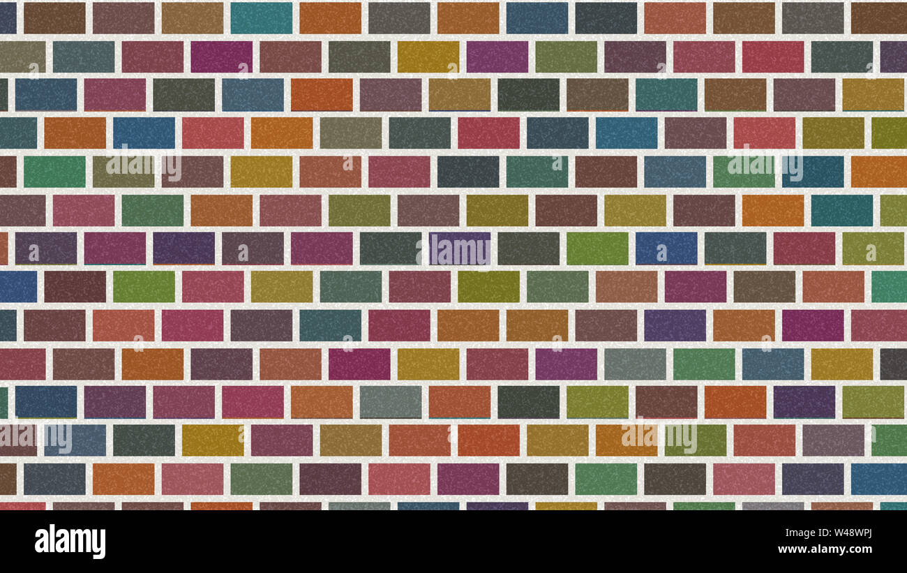 Arrière-plan de la mosaïque de couleurs vives avec des formes géométriques pour motif carreaux, papier peint design et impression textile. Banque D'Images