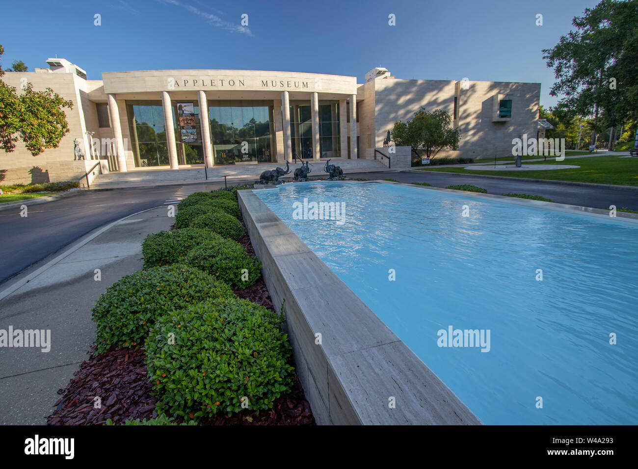 Appleton Museum of Art, Ocala, Floride Banque D'Images