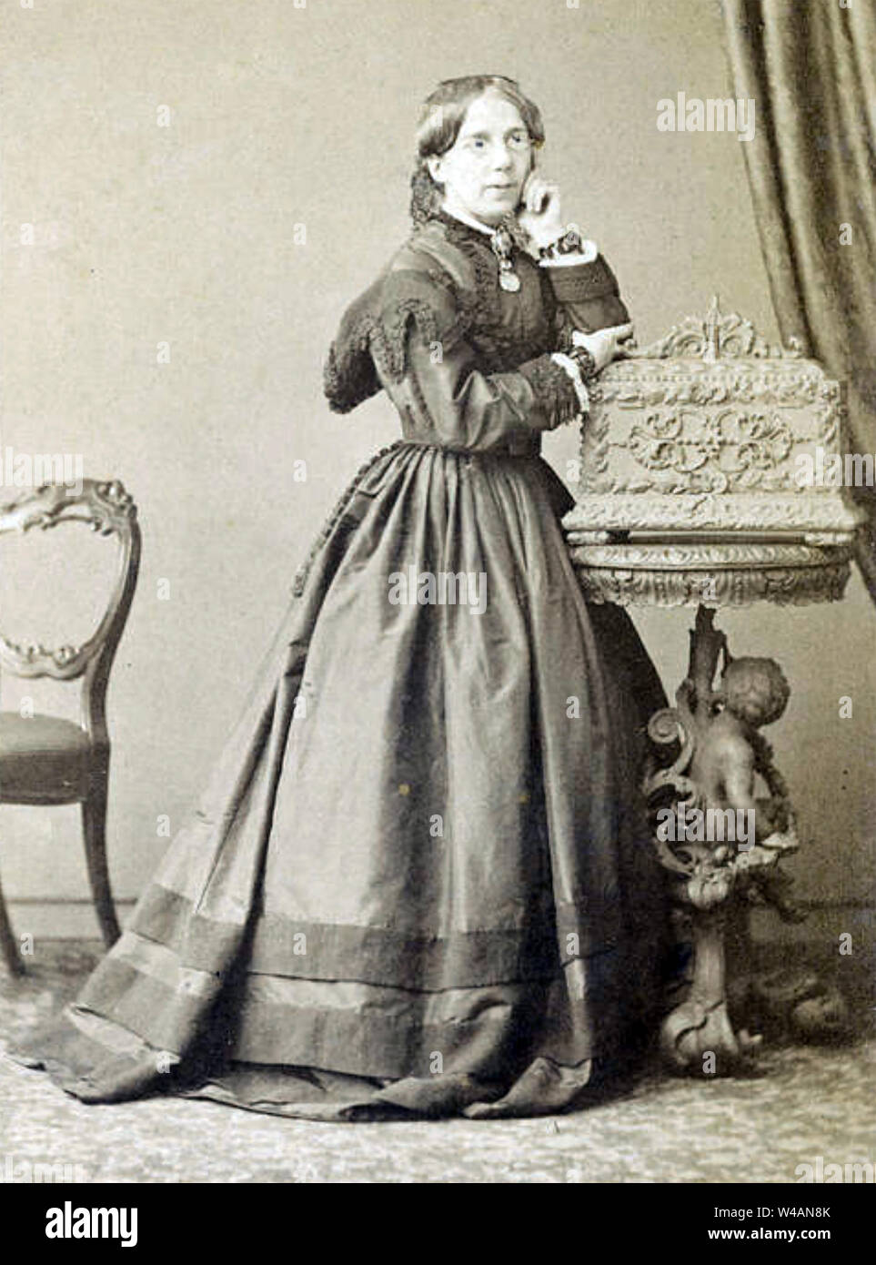 HENRIETTA KEDDIE (1827-1914) romancier écossais qui a écrit sous le nom Sarah Tytler Banque D'Images
