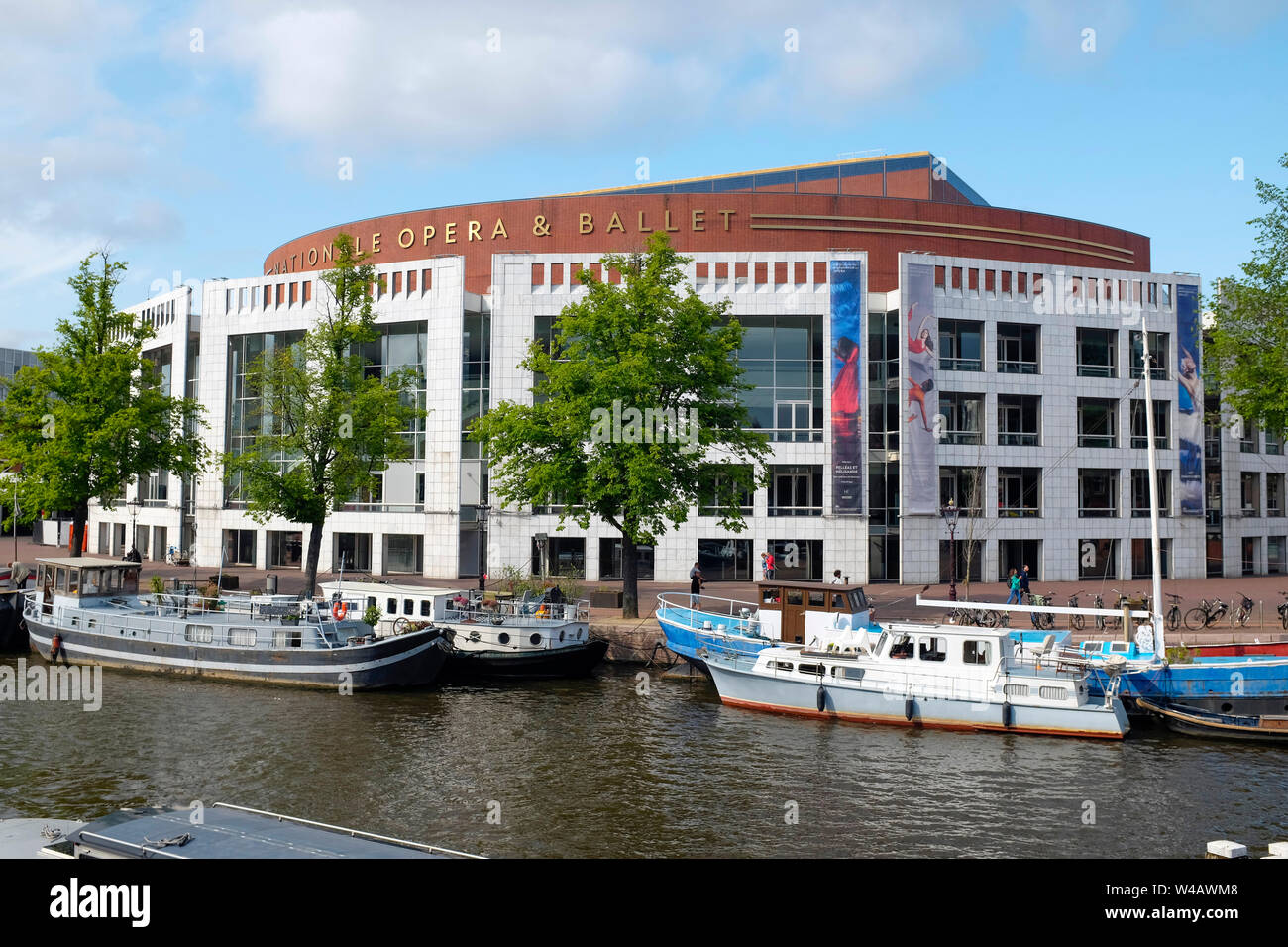 Nationale d'opéra et de Ballet- Amsterdam, Hollande, Pays-Bas Banque D'Images