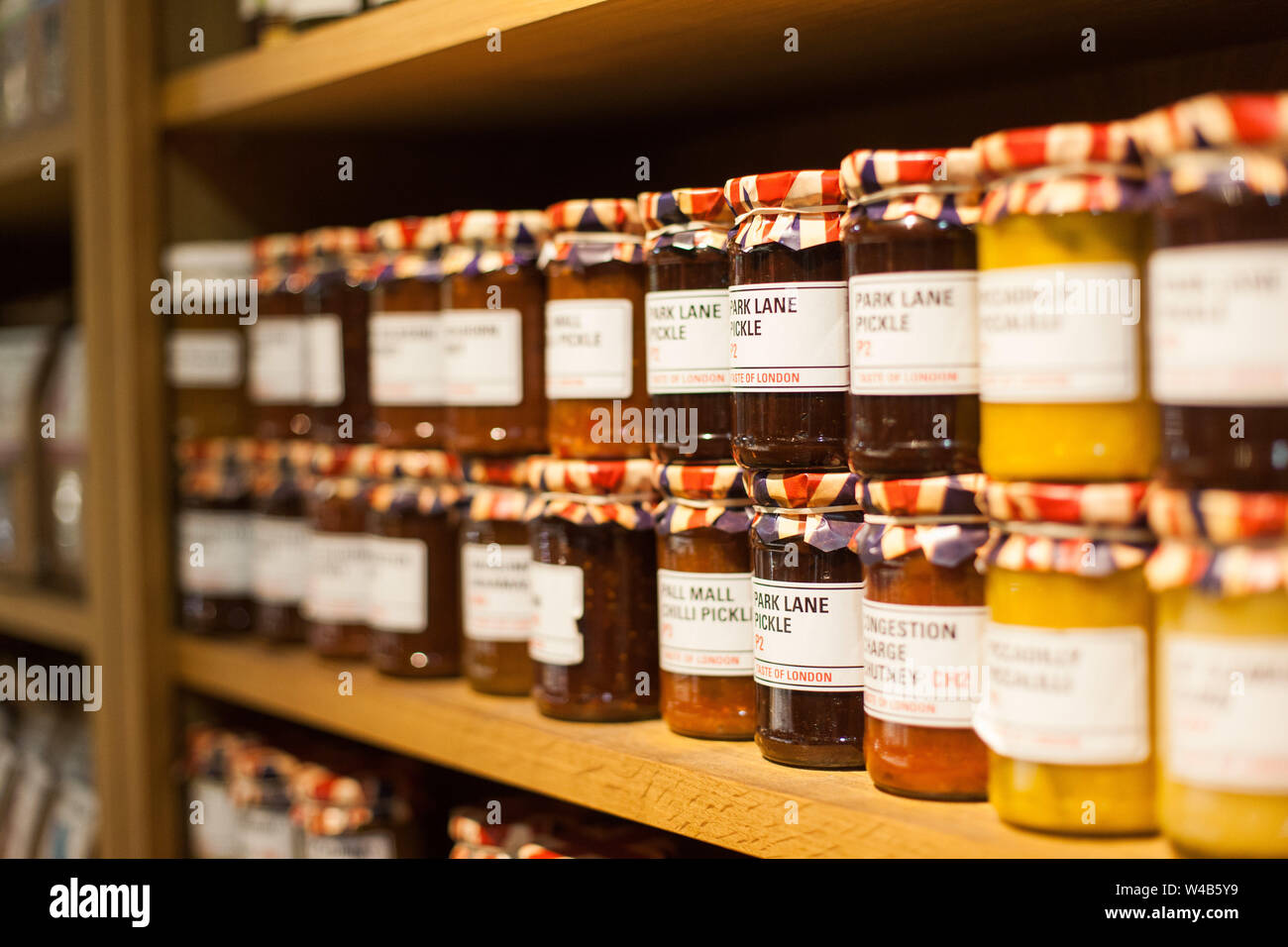 Les condiments sucrés Banque D'Images