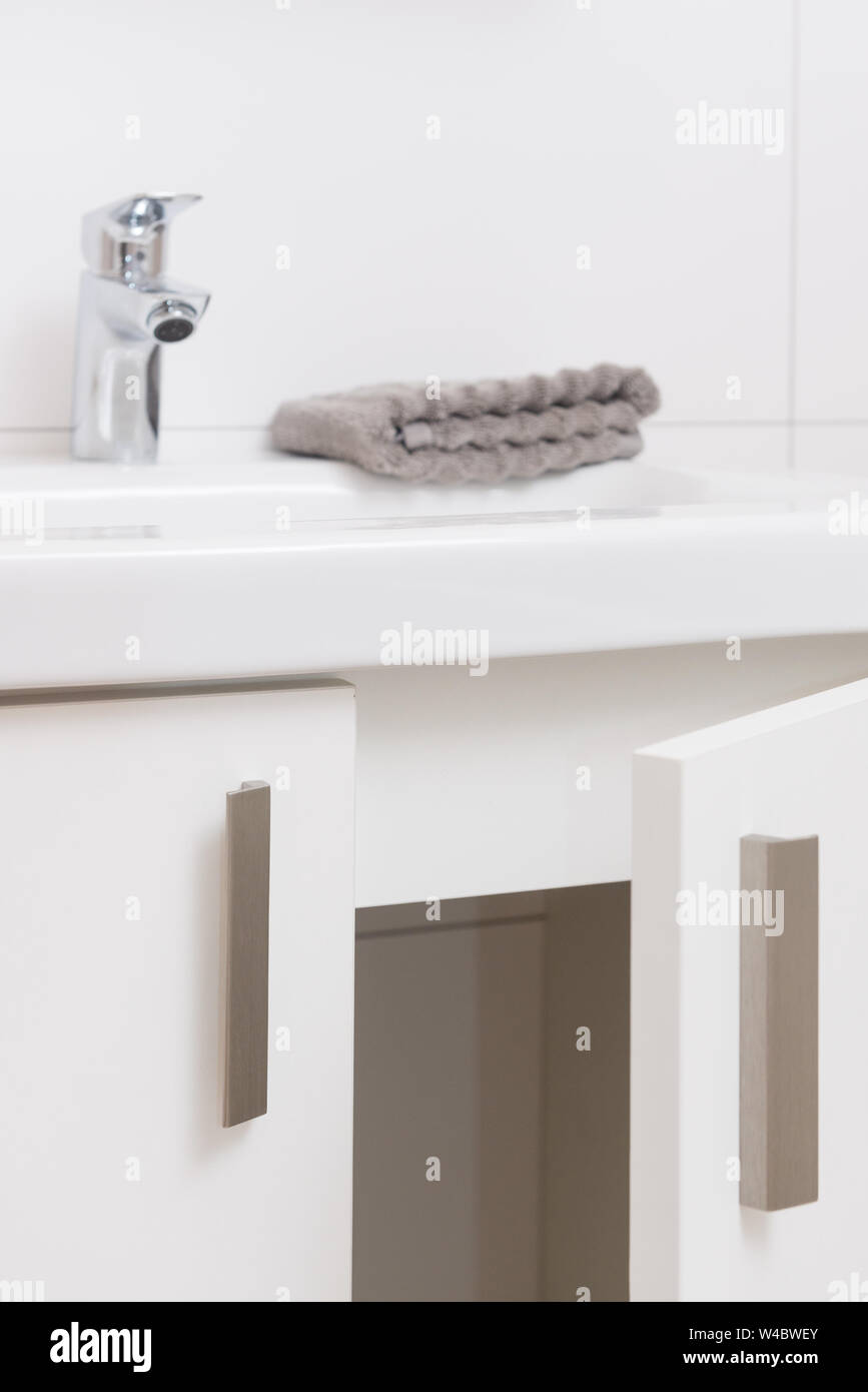 Détail de l'intérieur de salle de bains chambre Banque D'Images