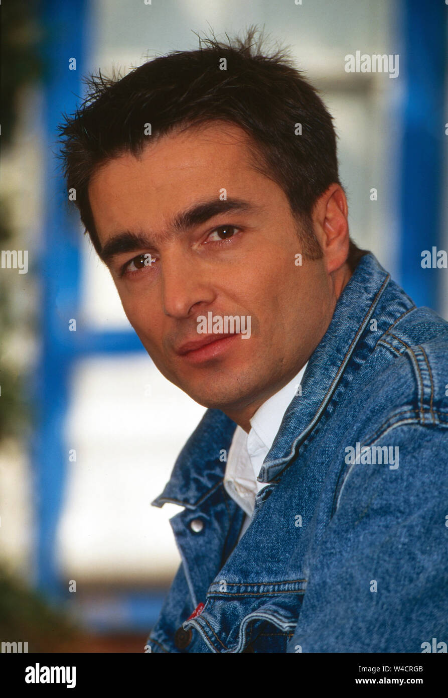 Stefan Gubser, acteurs et actrices, dans der Schweizer Fernsehserie 'Kurklinik Rosenau', Deutschland 1996. Acteur suisse Stefan Gubser à partir de la série TV 'Kurklinik Rosenau', Allemagne 1996. Banque D'Images