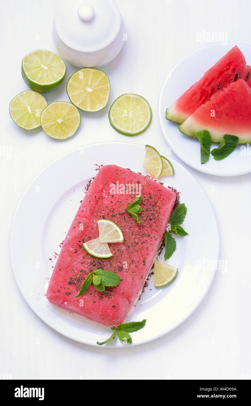Watermelon Cake Banque D Image Et Photos Alamy
