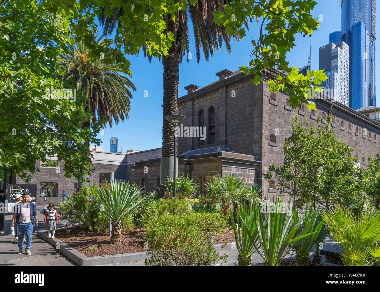 Old Melbourne Gaol, Russell Street, Melbourne, Victoria, Australie Banque D'Images