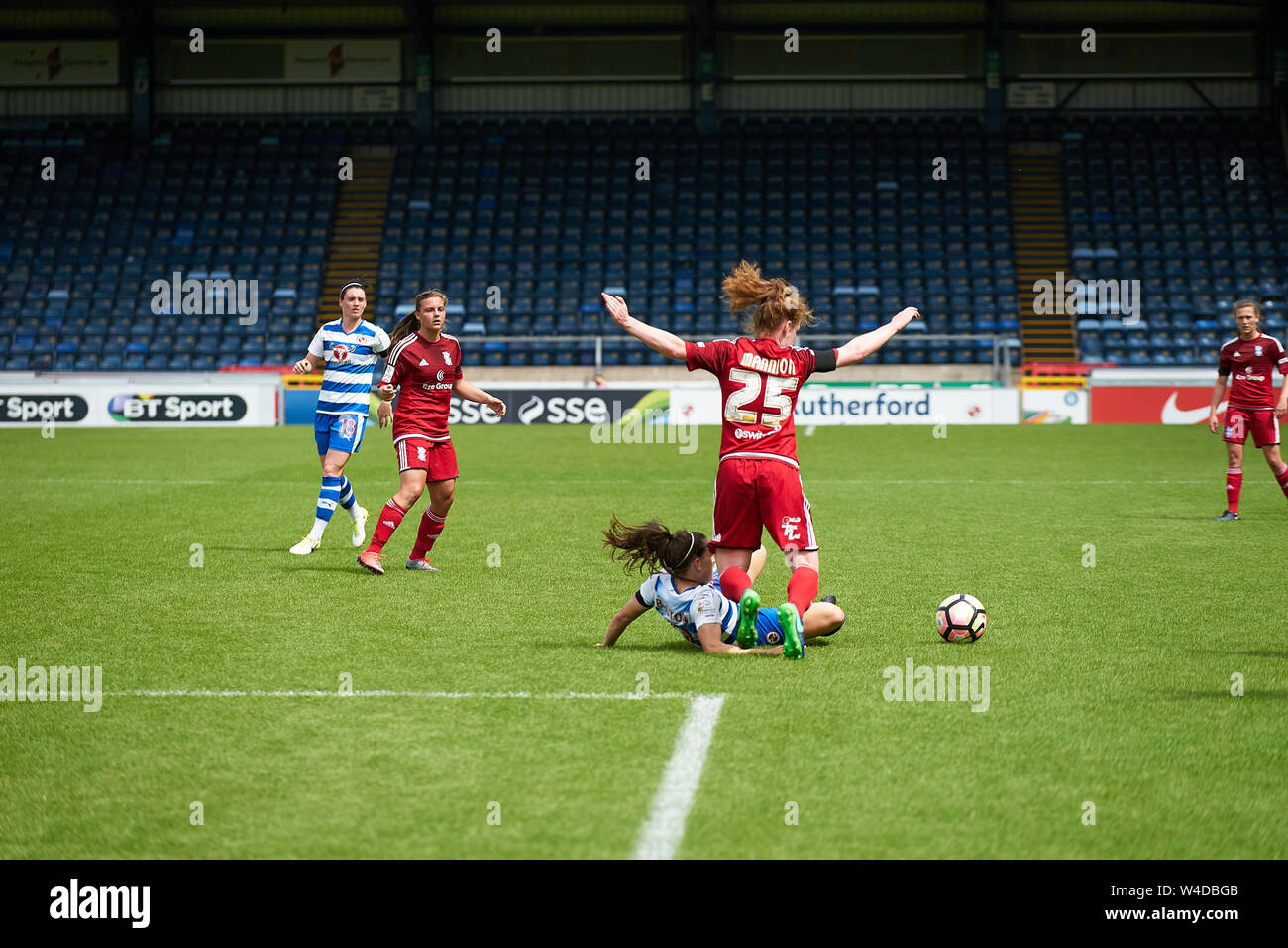 Lire les femmes vs FC FC Birmingham chers à Adams Park, 28.05.2017 Banque D'Images