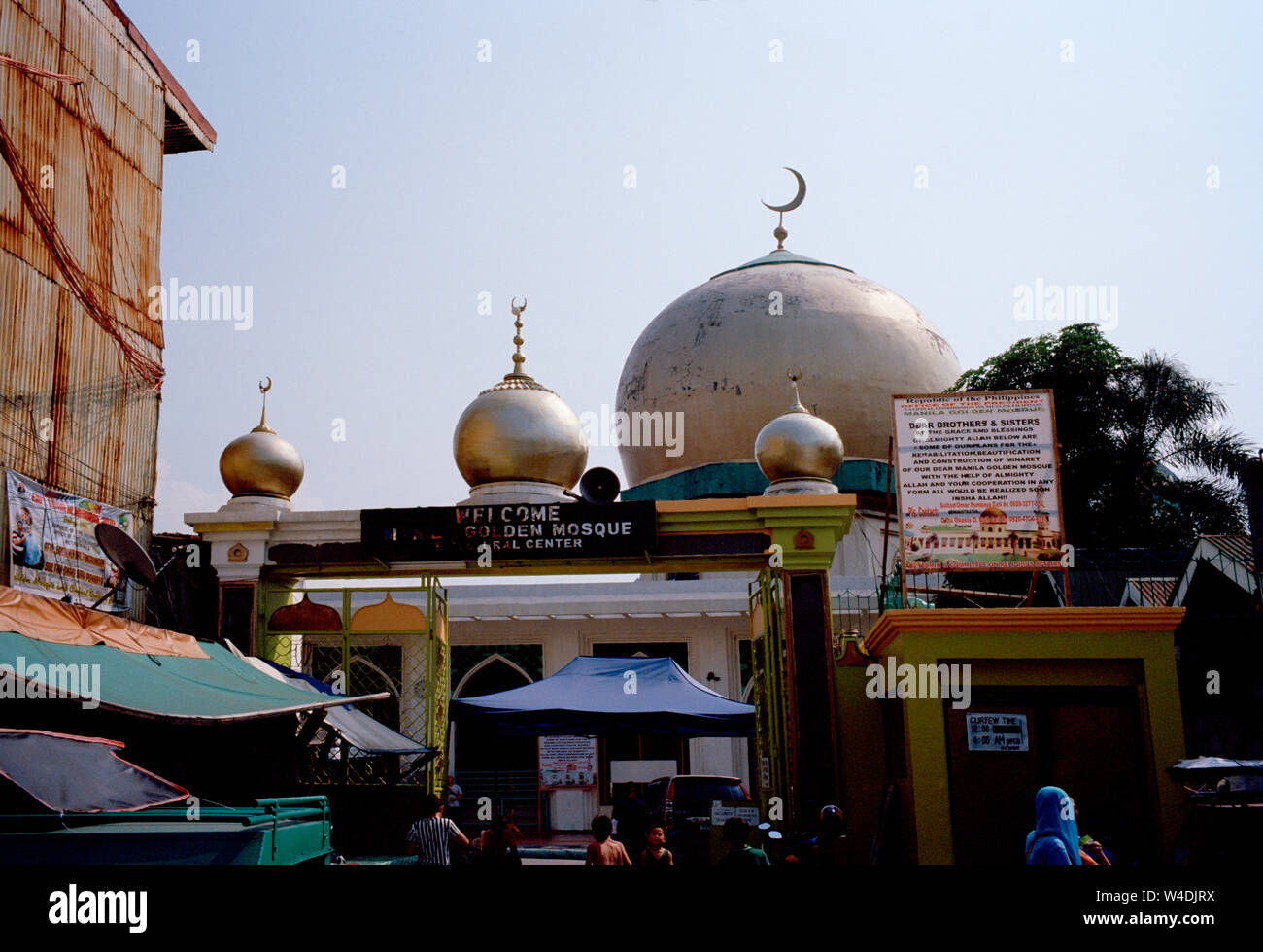 Mosquée d'or de Manille et centre culturel à Manille à Luzon Manille aux Philippines en Asie du Sud-Est Extrême-Orient Banque D'Images