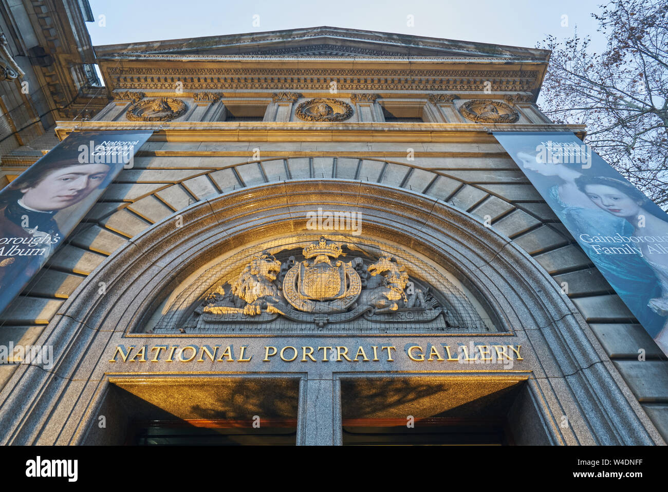 La National Portrait Gallery de Londres Banque D'Images