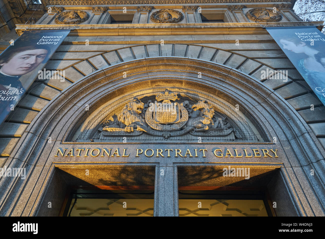 La National Portrait Gallery de Londres Banque D'Images