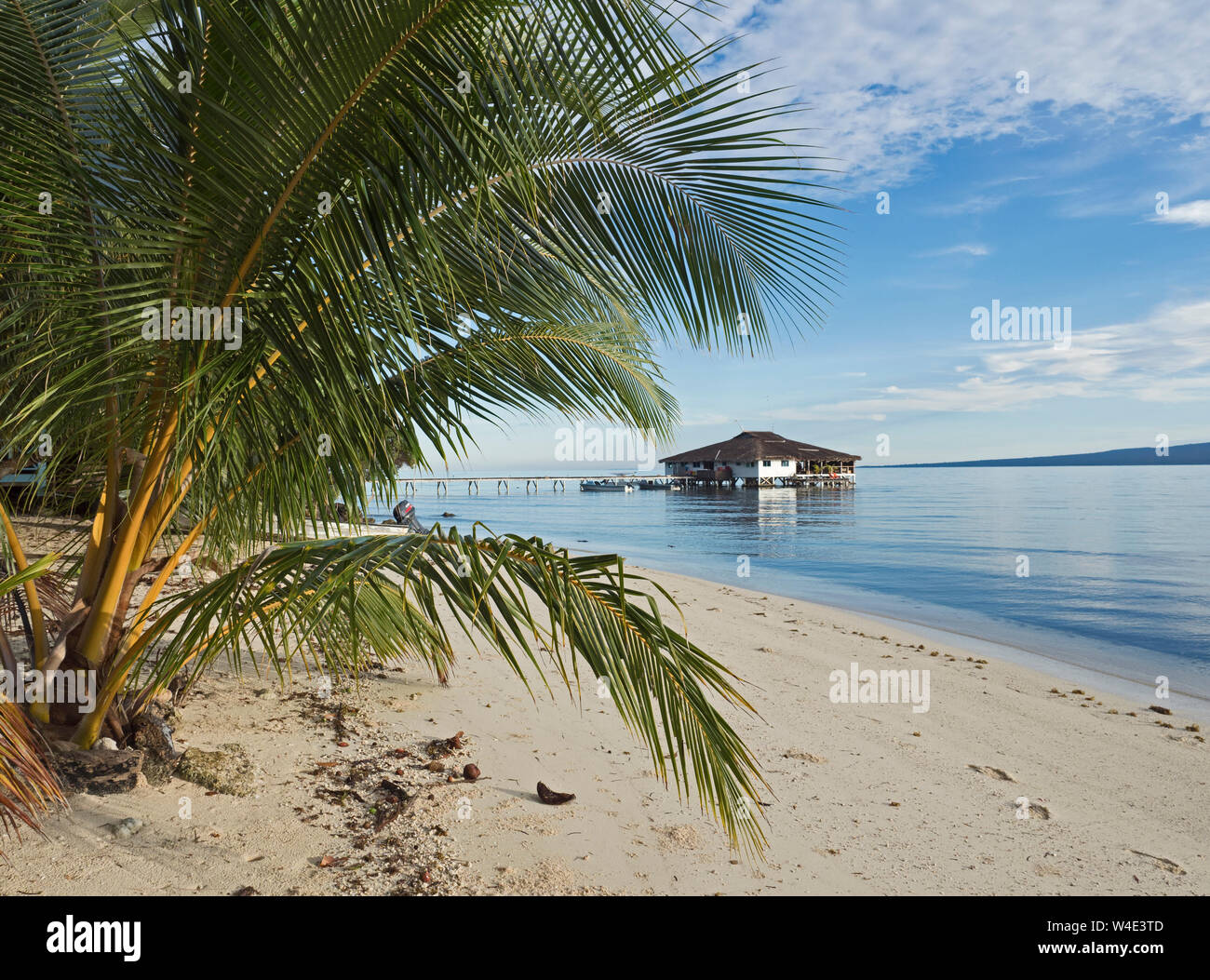 Fatboys Resort, Nouvelle Géorgie, Province de l'Ouest, les Îles Salomon, Pacifique Sud Banque D'Images