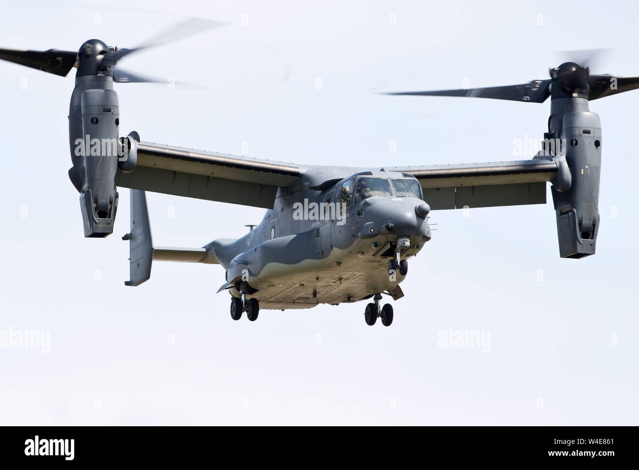 Bell Boeing annonce-22B Osprey de l'armée de l'afficher au RIAT Air show 2019, Fairford, Gloucestershire, Royaume-Uni Banque D'Images