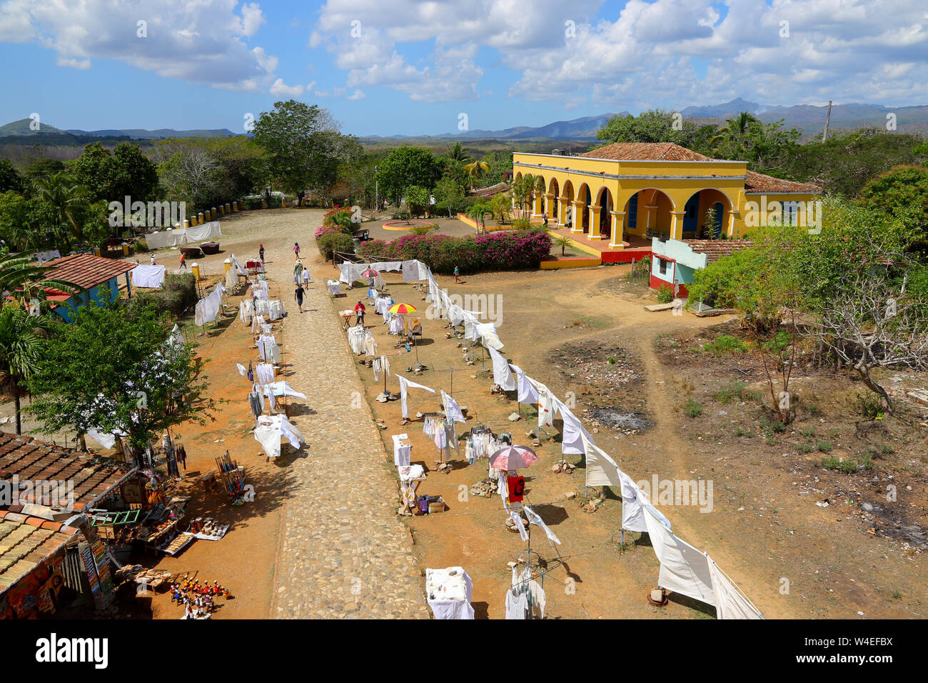 Manaca Iznaga estate dans la Valle de los Ingenios de Cuba Photo Stock -  Alamy