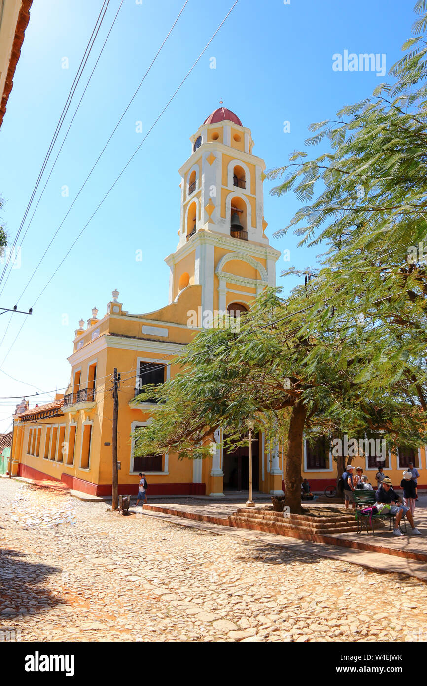 Musée national de la lutte contre les bandits à Trinidad de Cuba Banque D'Images