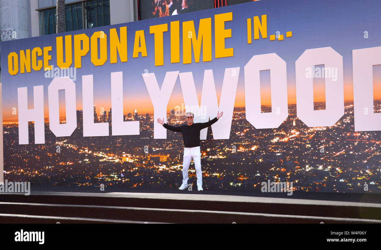 Los Angeles, USA. 22 juillet, 2019. Don Johnson à la première de 'Il était une fois à Hollywood" au théâtre chinois de Grauman. Photo Credit : Paul Smith/Alamy Live News Banque D'Images