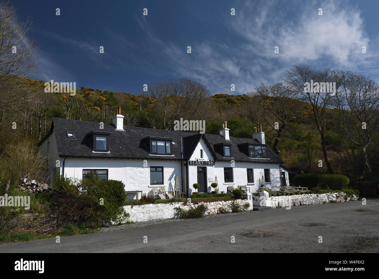 Ferry inn;uig;ile de Skye;Ecosse Banque D'Images