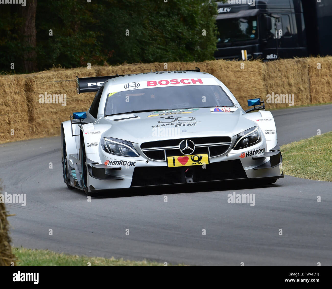 Mercedes-Benz C63 DTM, Goodwood Festival of Speed, Speed Kings, Dossier du sport automobile les disjoncteurs, Festival of Speed, 2019, mécaniques, automobiles, voitures Banque D'Images