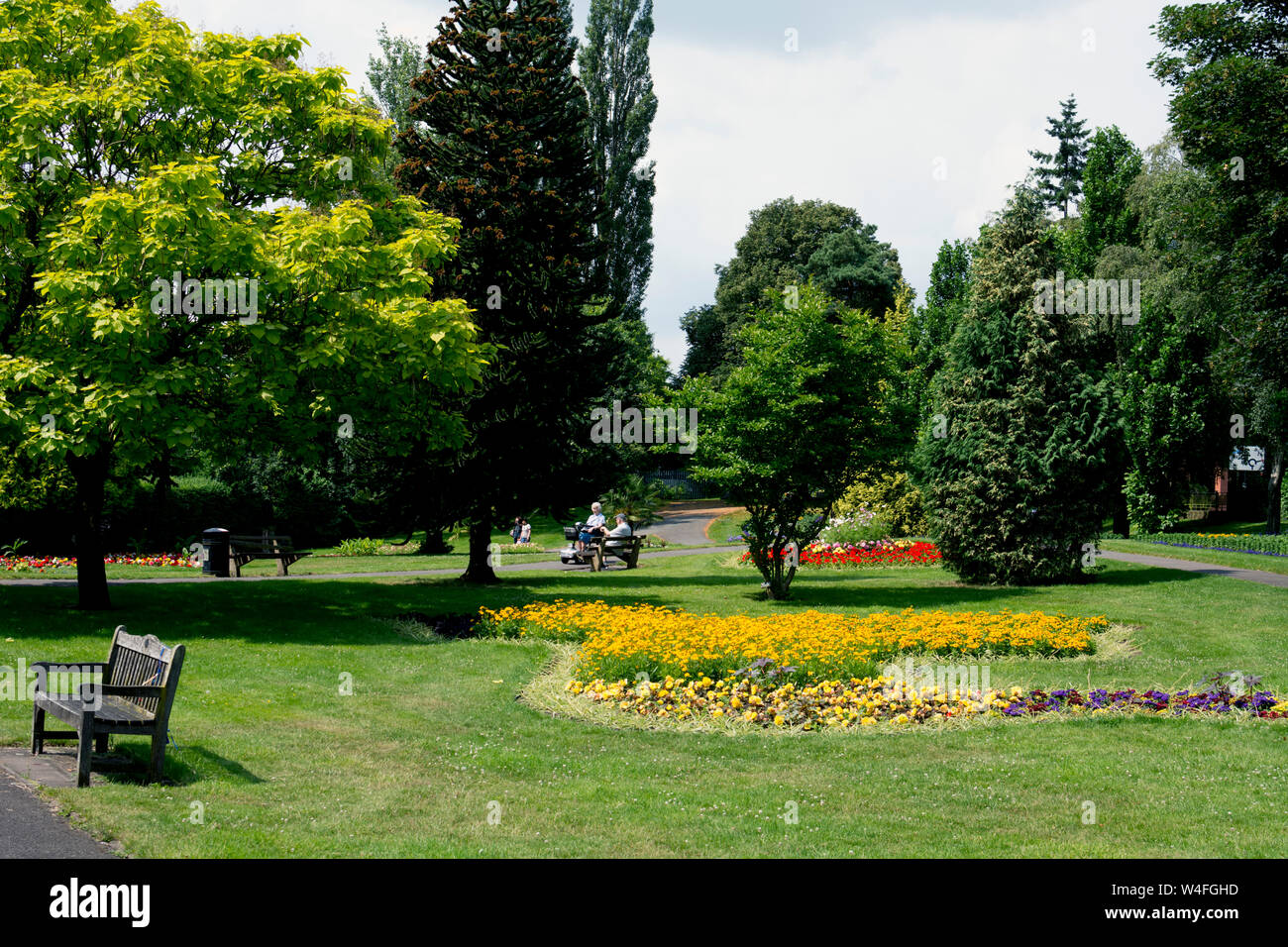 Parc de bien-être mineurs, Bedworth, Warwickshire, England, UK Banque D'Images