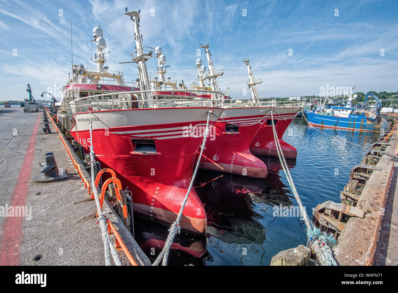 Killbegs port de pêche Irelan Banque D'Images