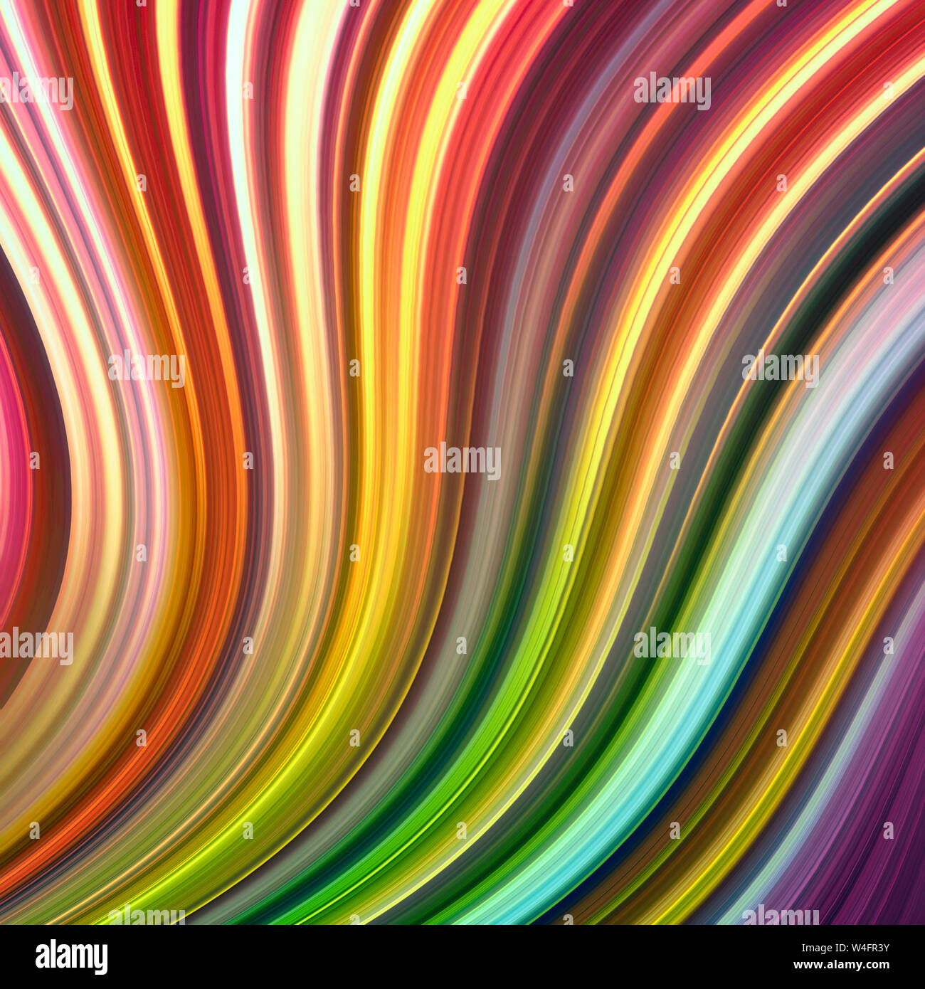 Bstract Fond à rayures multicolores lumineux Banque D'Images