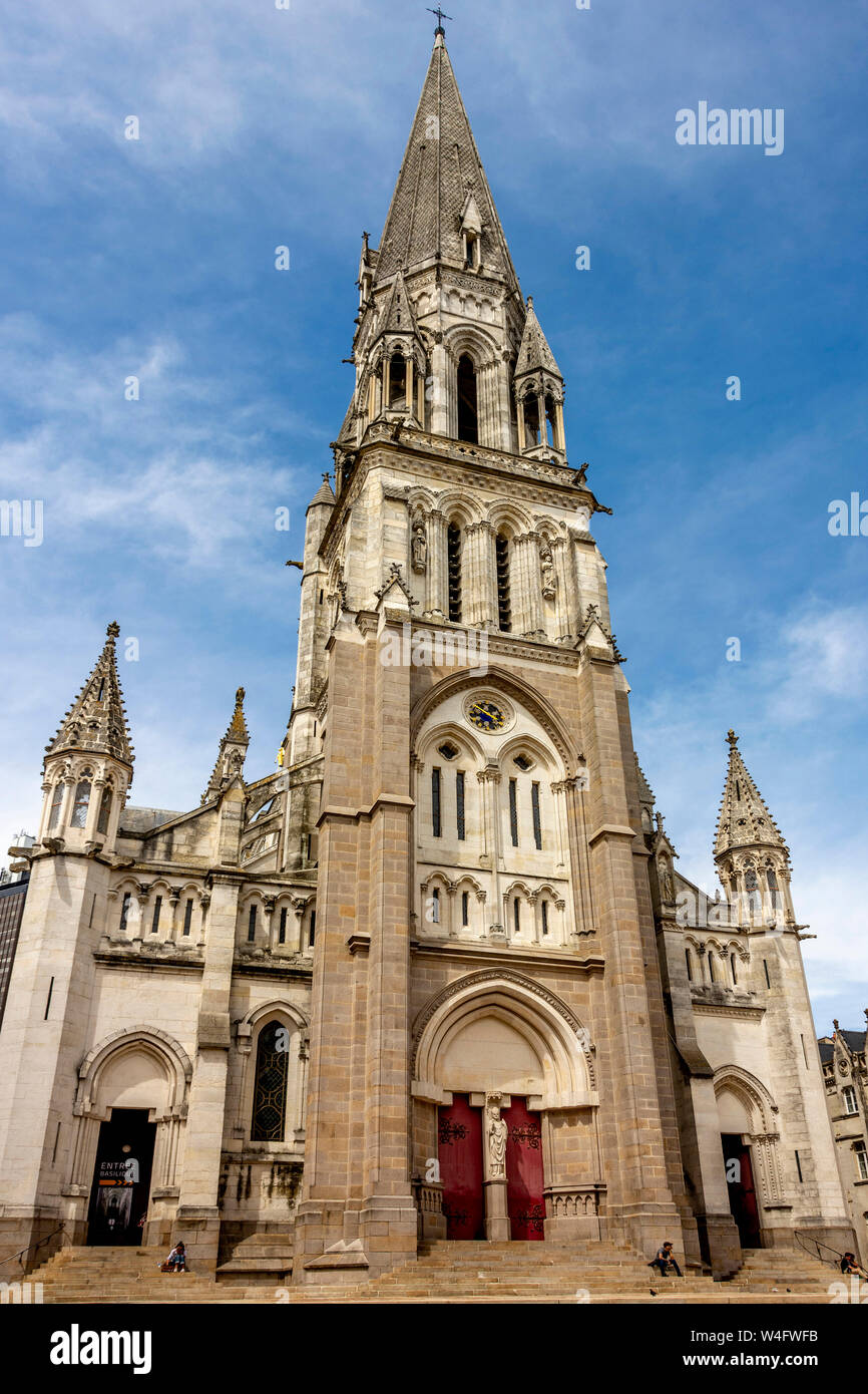 Eglise Saint Nicolas de Nantes. Loire Atlantique. Les pays de la Loire. France Banque D'Images