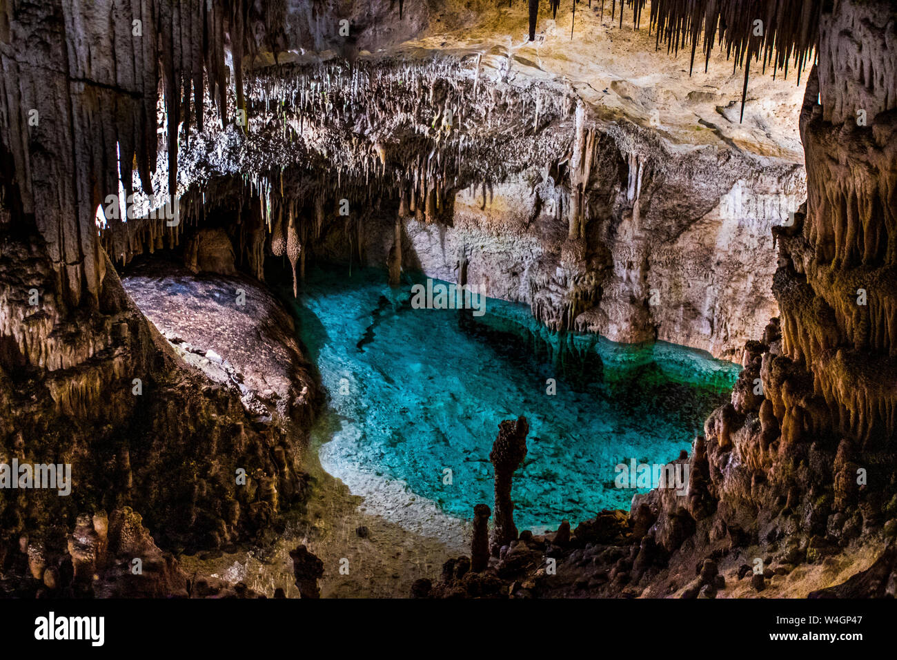 Grottes du Drach, Tropfsteinhöhle Cuevas del Drac, Drachenhöhle, Porto Christo, Mallorca, Espagne Banque D'Images