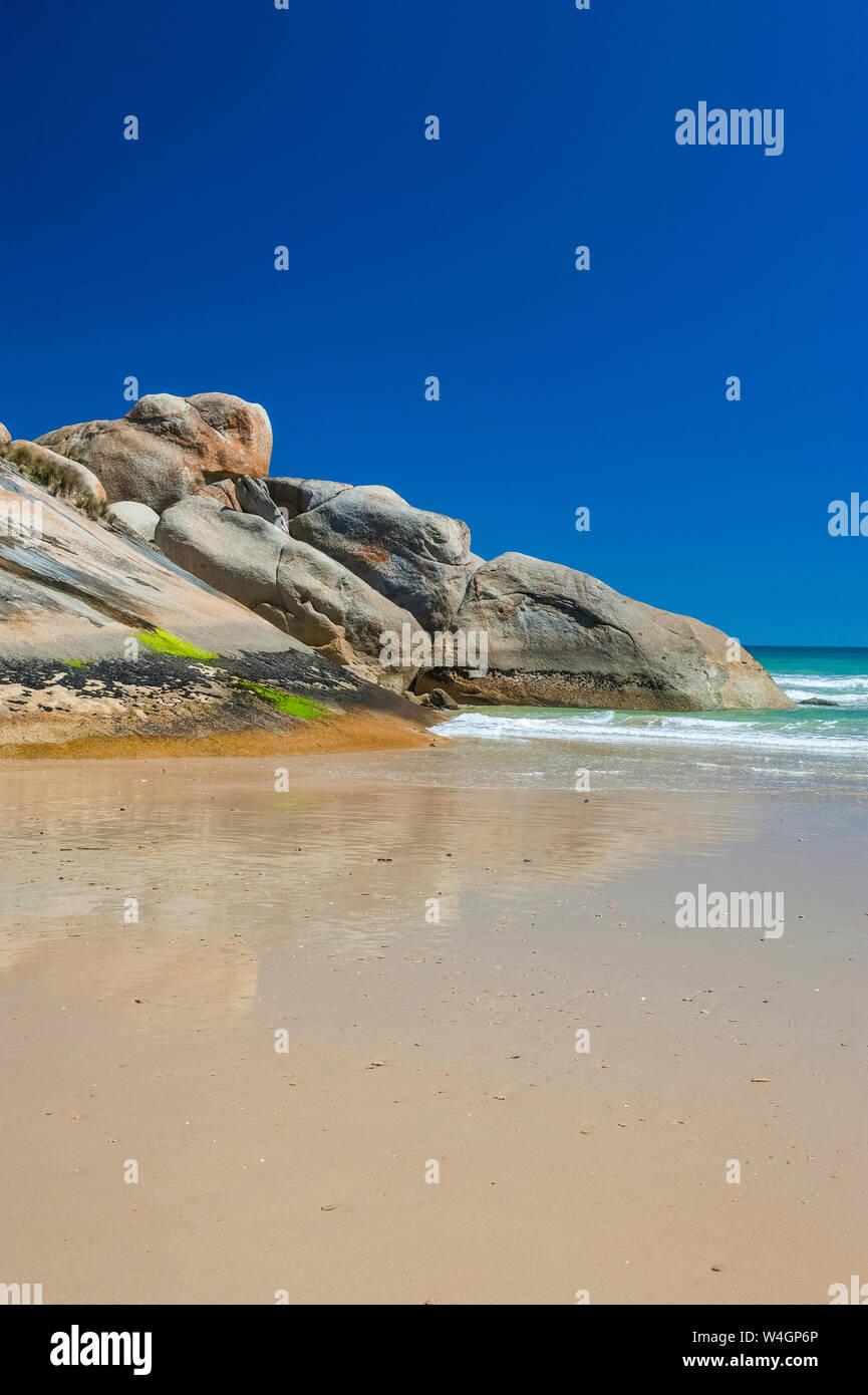 Belle Rock formation, Wilsons Promontory National Park, Victoria, Australie Banque D'Images