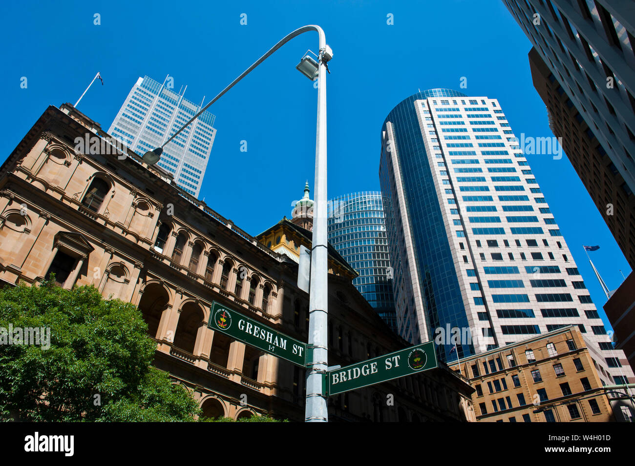 Les immeubles de grande hauteur à Sydney, New South Wales, Australie Banque D'Images