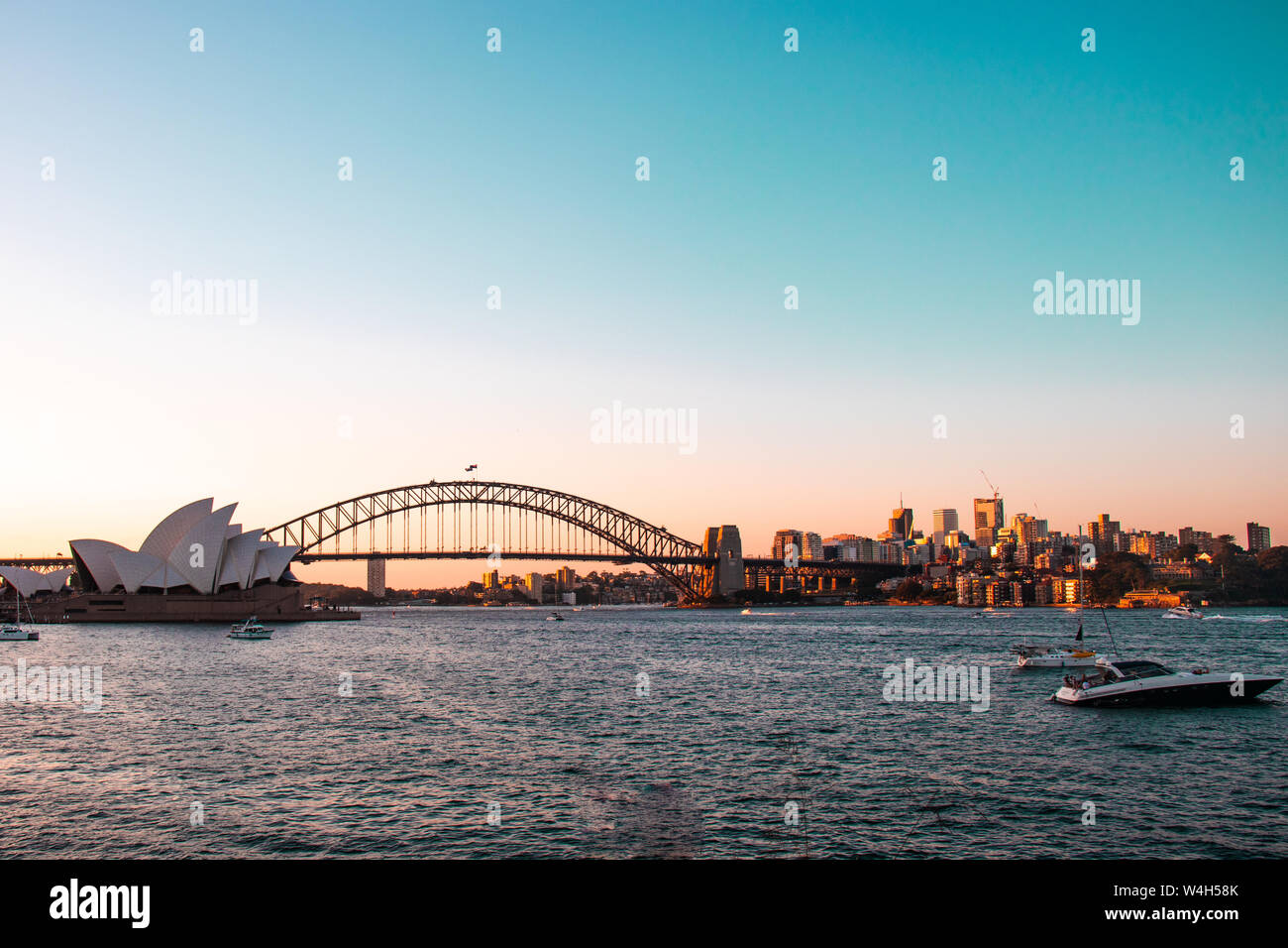 skyline Sydney Banque D'Images