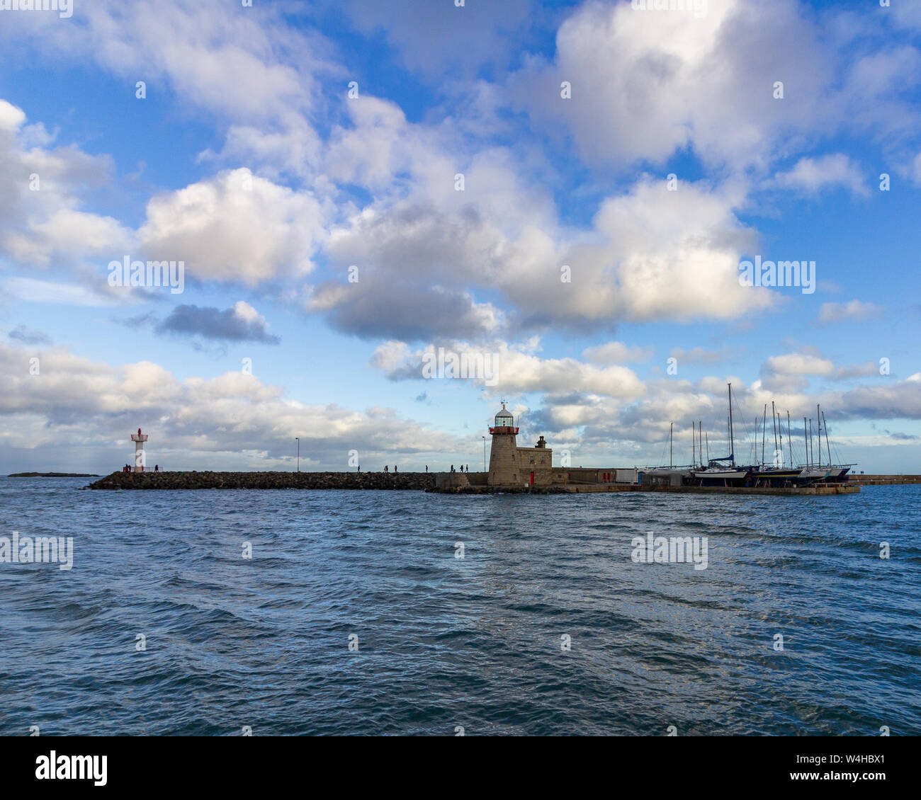 Phare du port de howth howth Banque de photographies et d’images à ...