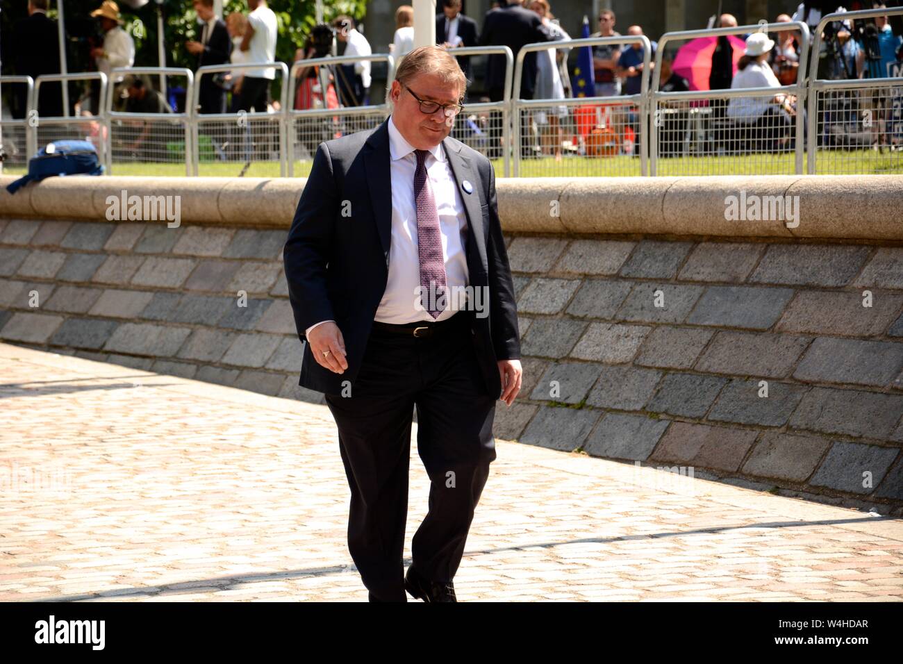 La direction du parti conservateur suite au QEII 23 Juillet 2019 & les participants inclus le puissant et influent dans le parti conservateur & immense couverture de presse. Banque D'Images