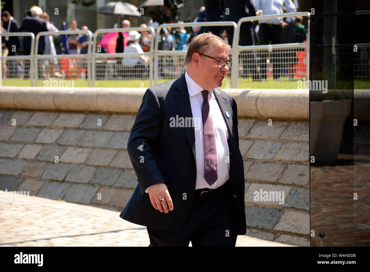 La direction du parti conservateur suite au QEII 23 Juillet 2019 & les participants inclus le puissant et influent dans le parti conservateur & immense couverture de presse. Banque D'Images