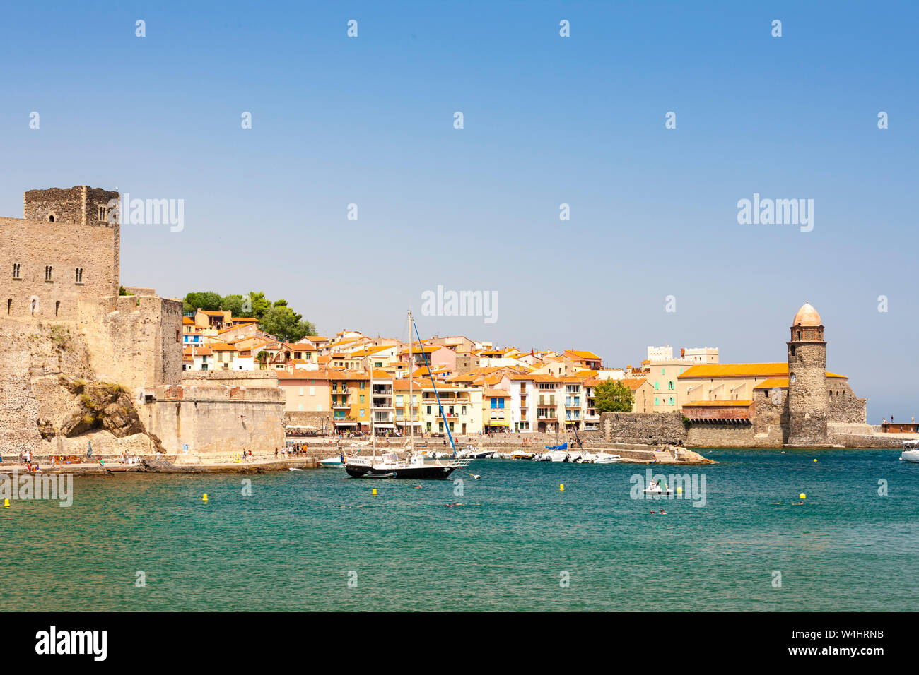 Port-Vendres, Collioure, France Banque D'Images