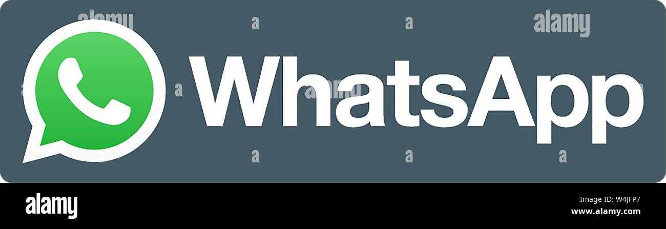 Whatsapp Logo, Service de messagerie instantanée, l'application Smartphone, Allemagne Banque D'Images