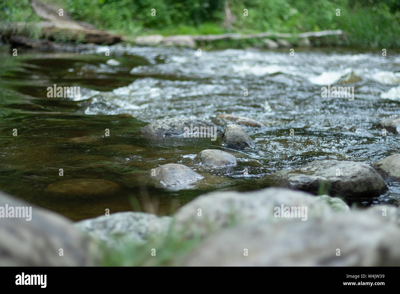 Vitesse d'obturation rapide Creek Banque D'Images